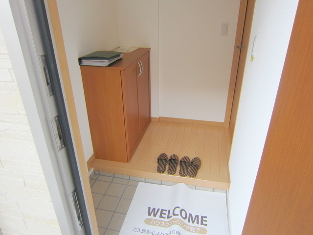 Entrance. Entrance space cupboard