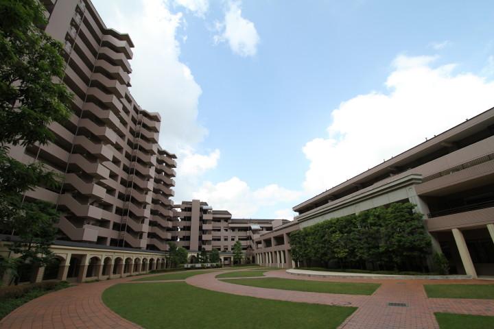 Other. Upon entering the apartment, There is a vast site of the courtyard.