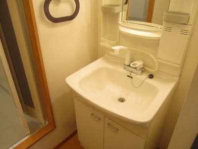 Washroom. Morning ・ A strong ally of the evening, Shampoo dresser!