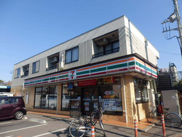 Convenience store. Seven-Eleven Kokuritsukita 2-chome up (convenience store) 186m