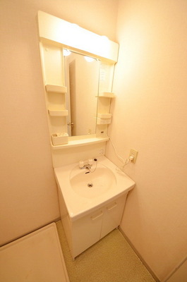 Washroom. Independent wash basin