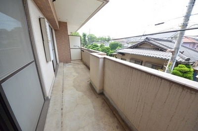 Balcony. Balcony is very wide