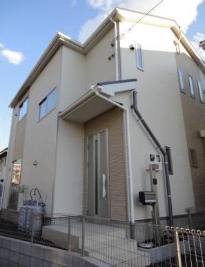 Local appearance photo. Eco house of solar power generation system installed!