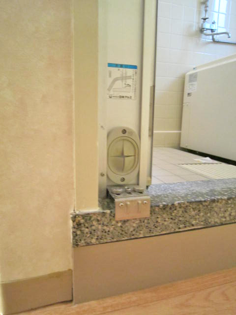 Other Equipment. Washing machine drain outlet