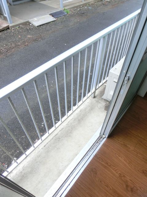Balcony.  ☆ It dries the laundry well than Hoseru outside ☆
