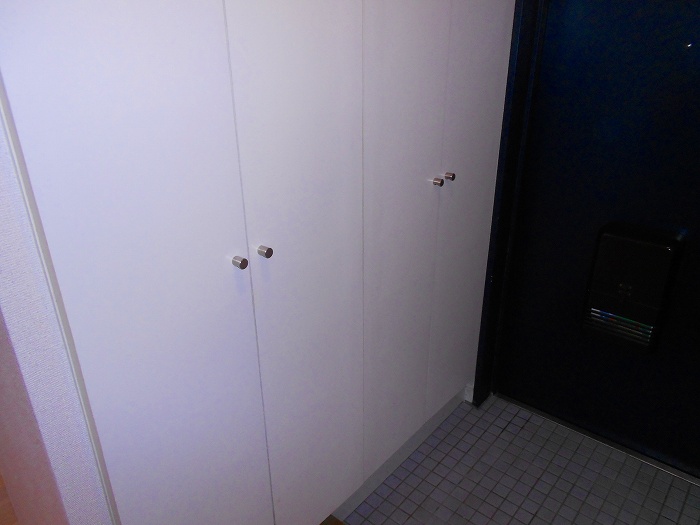 Entrance. ● large shoes closet ●