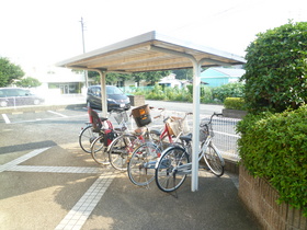 Other. Bicycle parking lot with a roof ☆