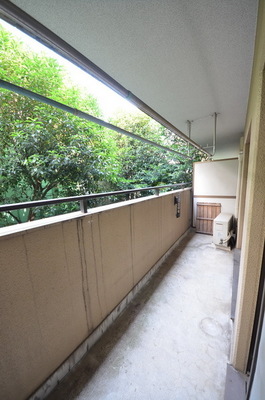 Balcony. Balcony in the sun