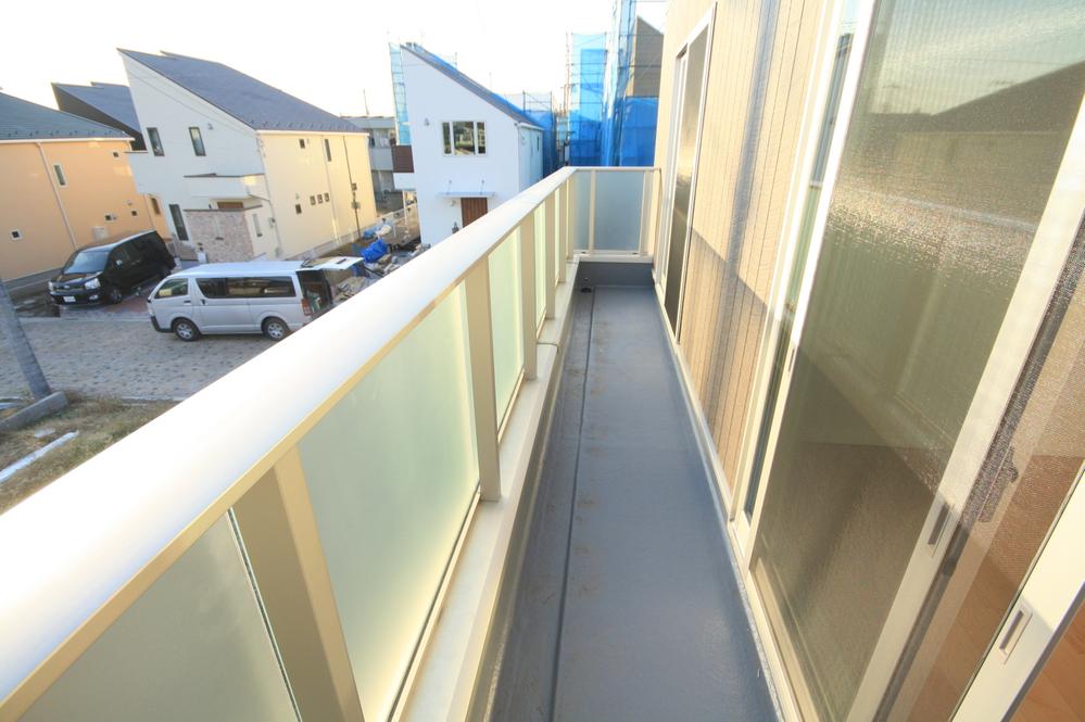 Balcony. Local shooting