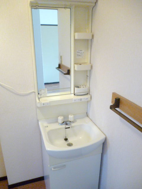 Washroom. Bathroom vanity