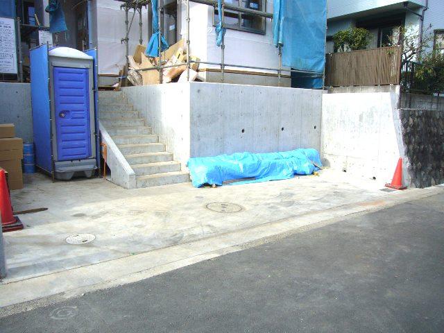 Parking lot. Car space Two