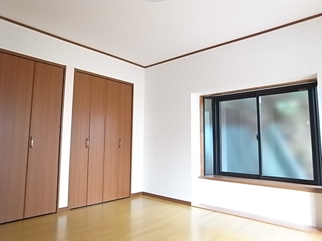 Living and room. Western-style 8 pledge bay window there