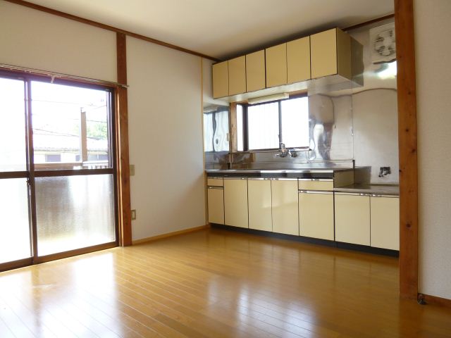 Kitchen. Day is good. 