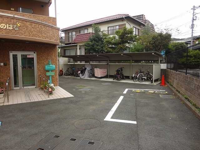 Parking lot. There is parking