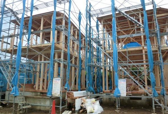 Local appearance photo. Because between the building and the building is away, Ventilation is good!