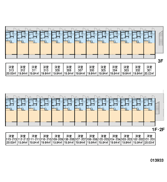 All Shitsukan floor plan