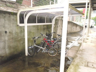 Other common areas. Is a bicycle parking lot