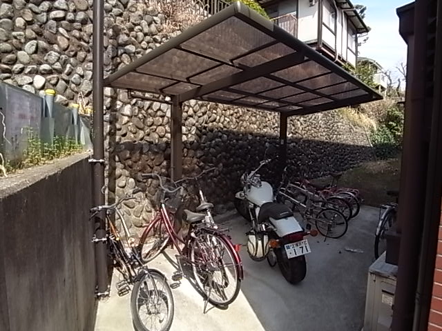 Other common areas. Covered parking lot