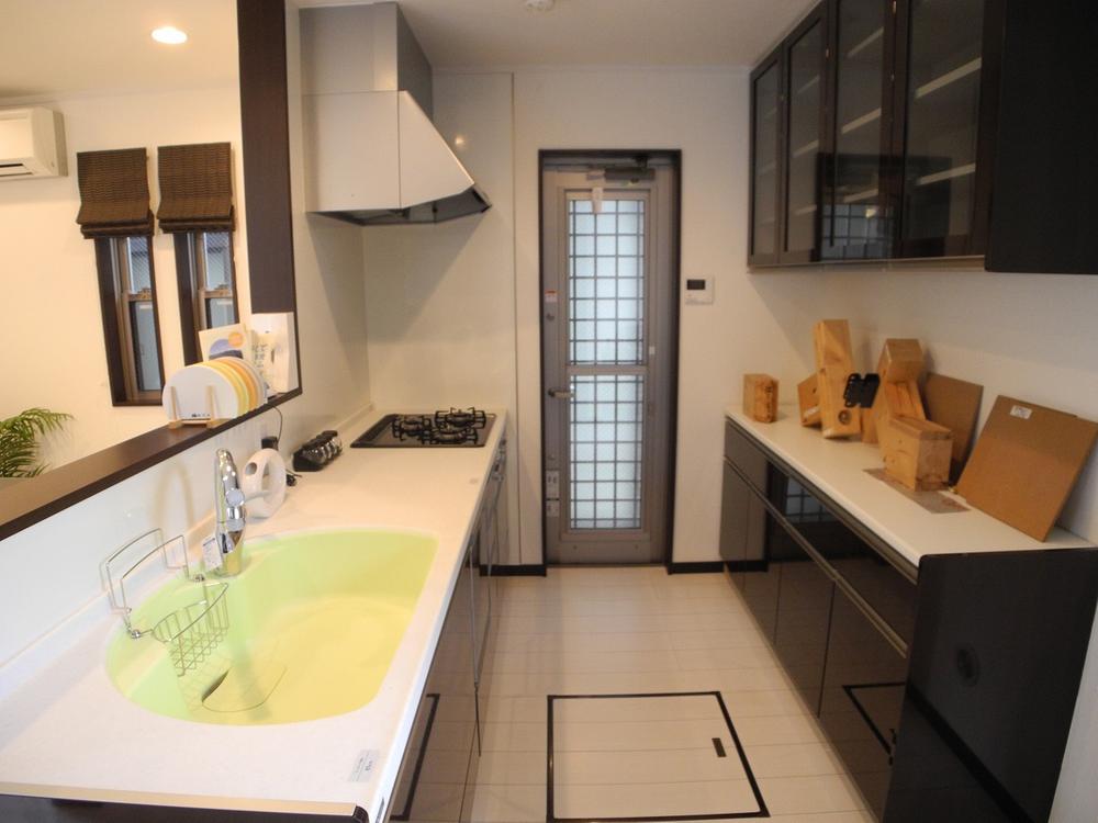 Building plan example (introspection photo). Kitchen construction cases