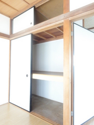 Other Equipment. Old-fashioned closet type is excellent storage capacity