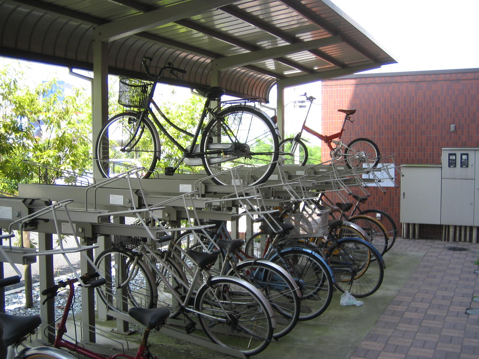 Other common areas. Bicycle-parking space
