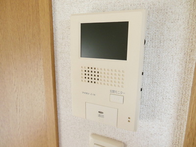 Security. Monitor with intercom