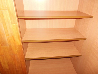 Entrance. It is a shoebox