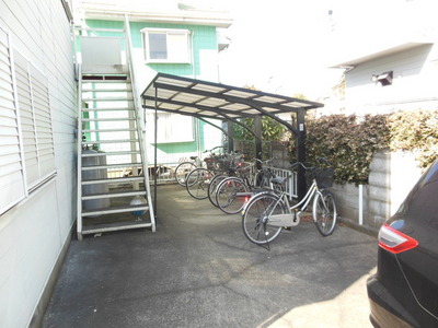 Other common areas. Is a bicycle parking lot