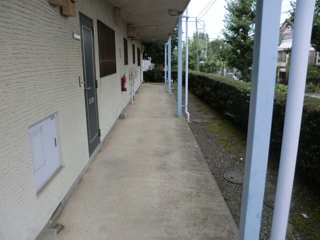 Entrance. Shared hallway