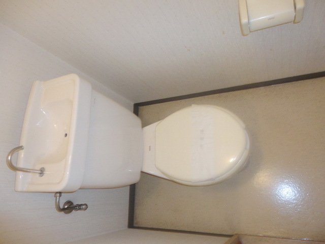 Toilet. Popular bus Restroom