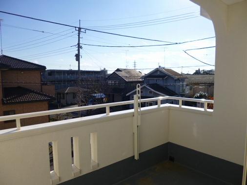 Balcony. Building 2 balcony