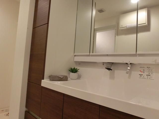 Wash basin, toilet