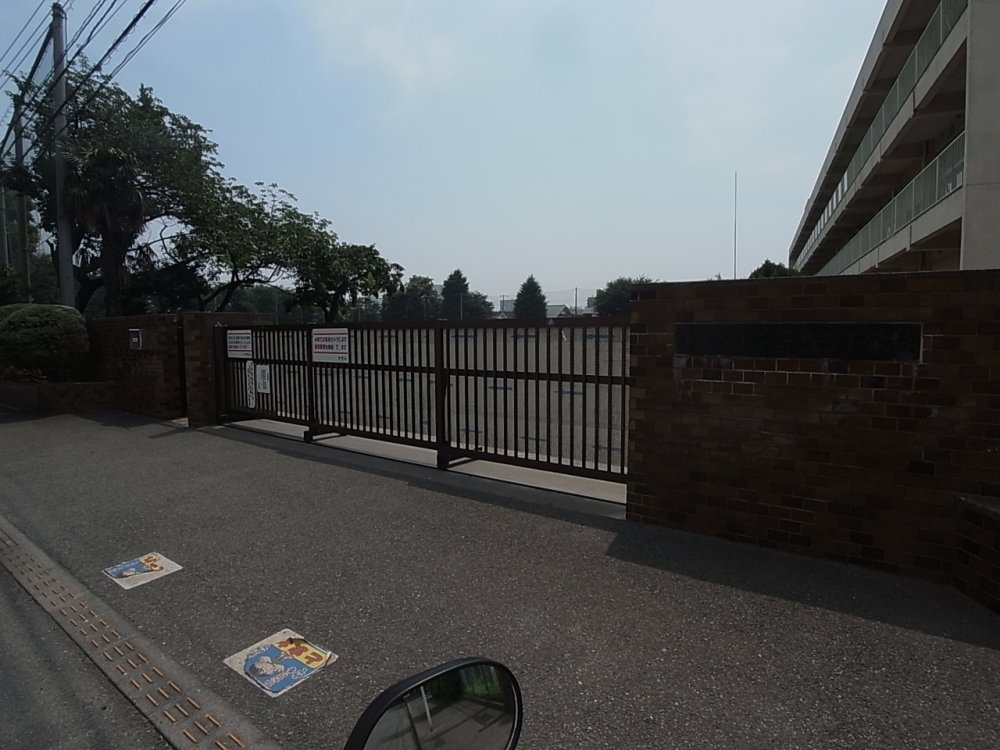 Primary school. Kashimadai up to elementary school (elementary school) 1045m