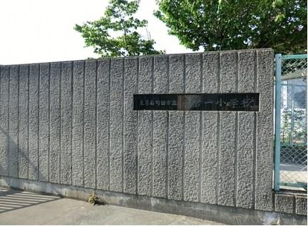 Primary school. 650m to the south first elementary school