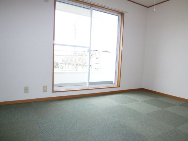 Living and room. ☆ Of floor heating with a carpet Western-style ☆