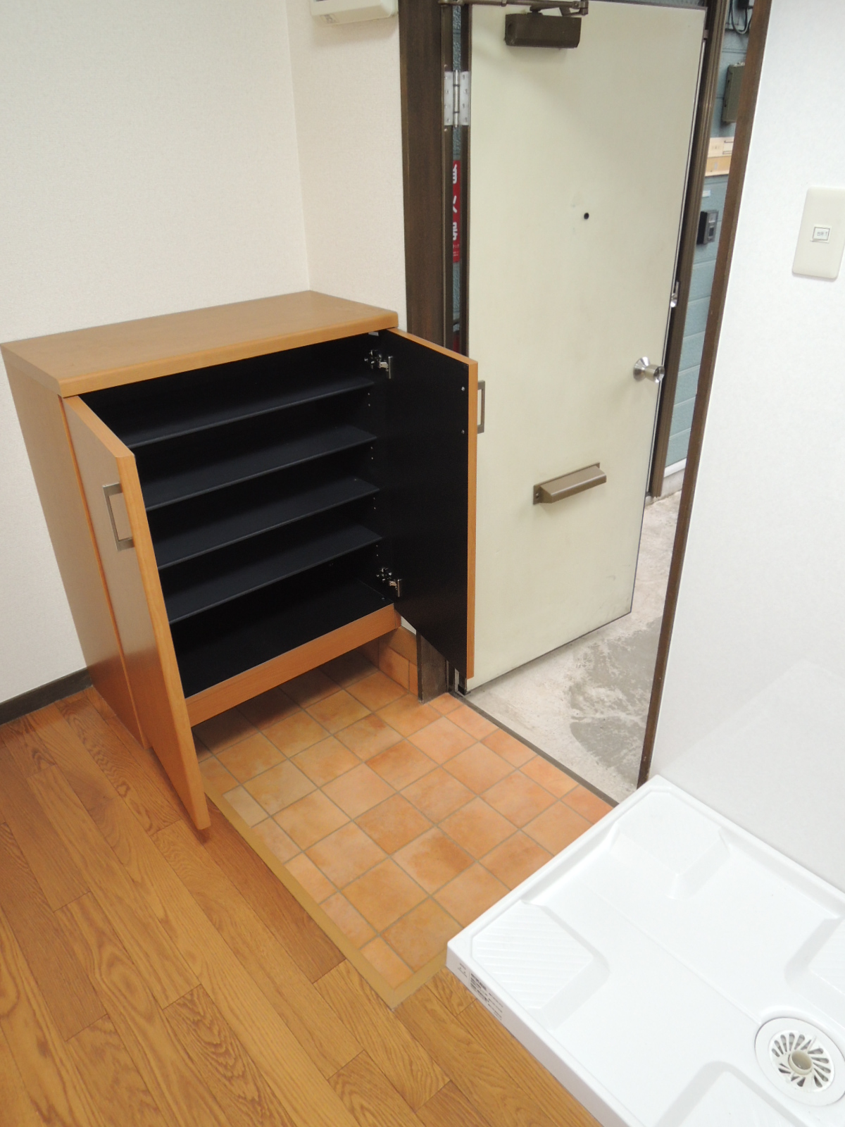 Entrance. Shoe box Yes