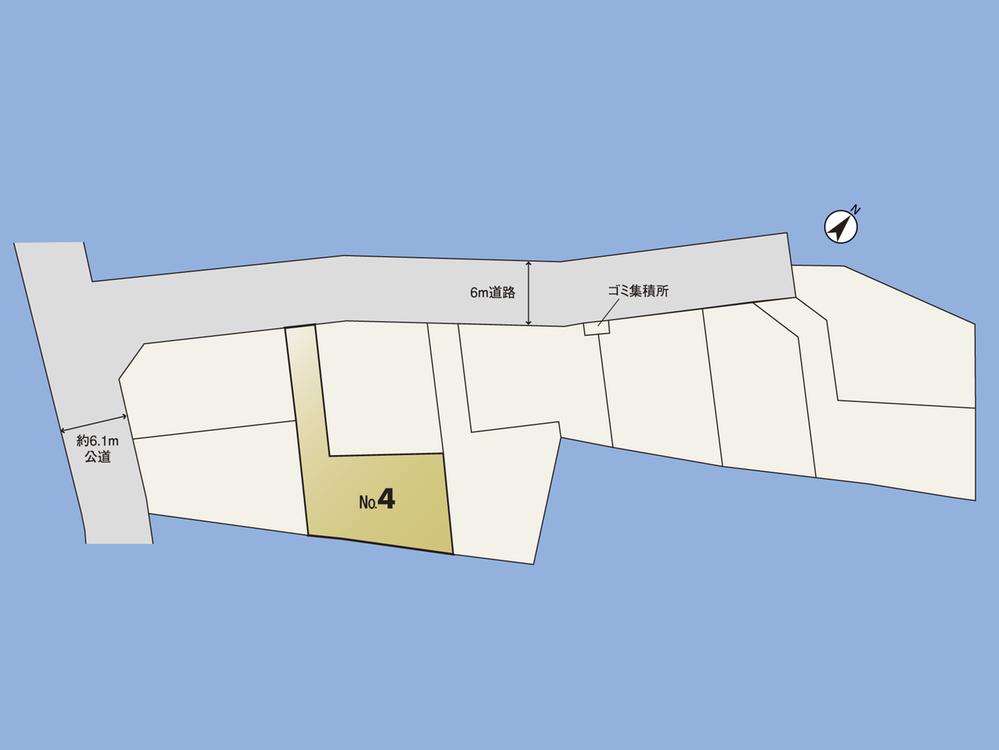 Compartment figure. Land price 29,900,000 yen, Land area 139.03 sq m