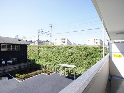 View. The view from the balcony