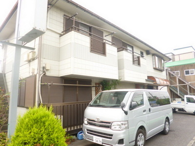 Building appearance. Day is good