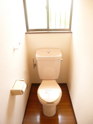 Toilet. And not leave unpleasant smell that comes with a window to the toilet