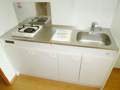 Kitchen. Gas stove system Kitchen