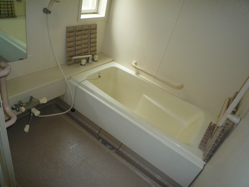 Bath. Windowed bathroom