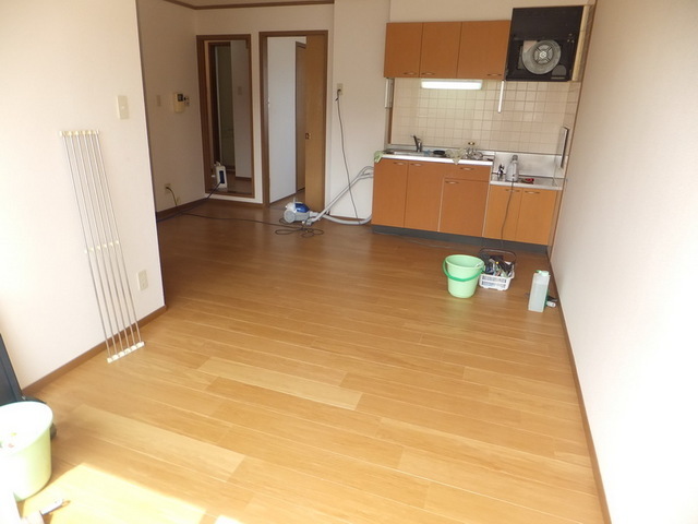 Kitchen. Photo is being cleaning