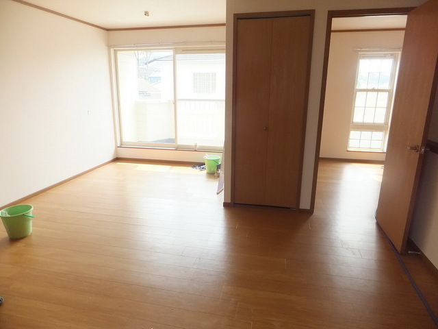 Living and room. Bright south side is the living