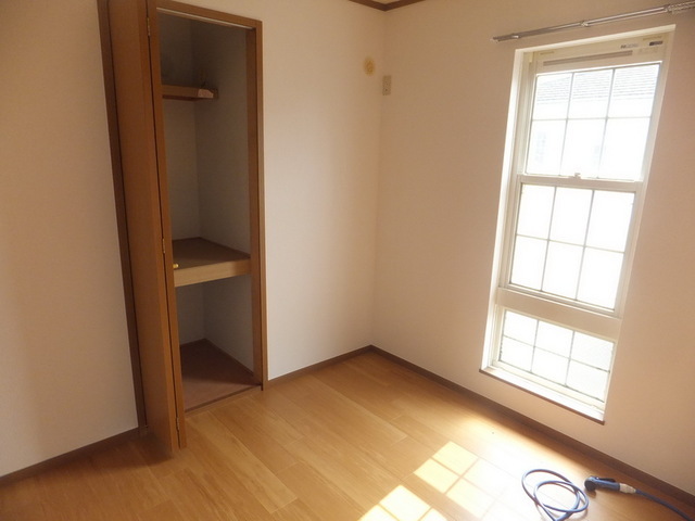 Other room space. The living room is also bright