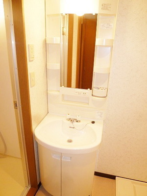 Washroom. Independence is a wash basin