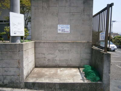 Other common areas. Dedicated waste storage