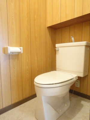 Toilet. Since the bus toilet by, every day, Comfortable Toilet