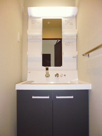 Washroom. Starting vanity