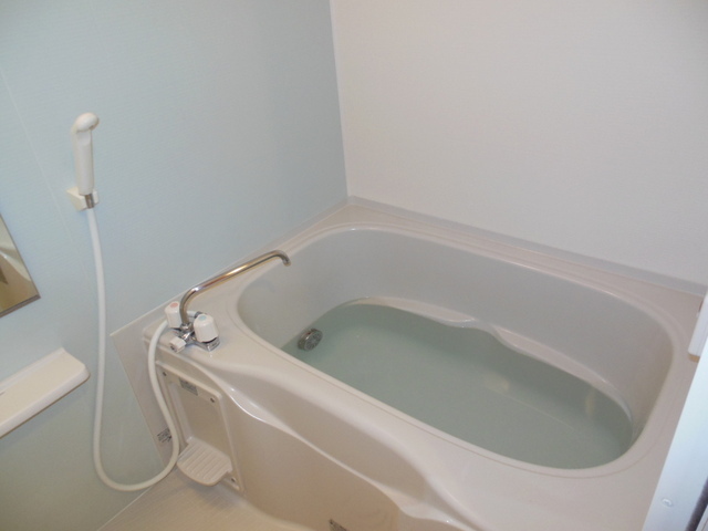 Bath. It is a clean bathroom